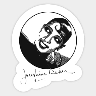 Josephine Baker - 20th Century Icon Sticker